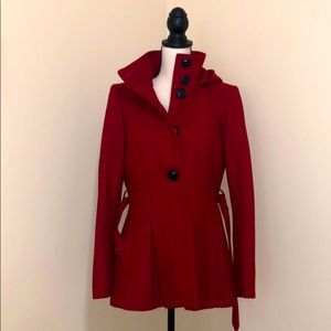 Red Wool Coat ❤️